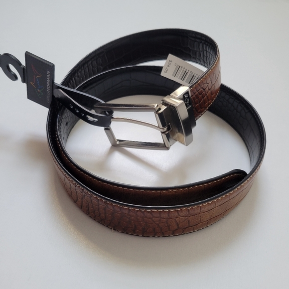 Greg Norman NWT Men's Reversible belt size 34. - Picture 7 of 8